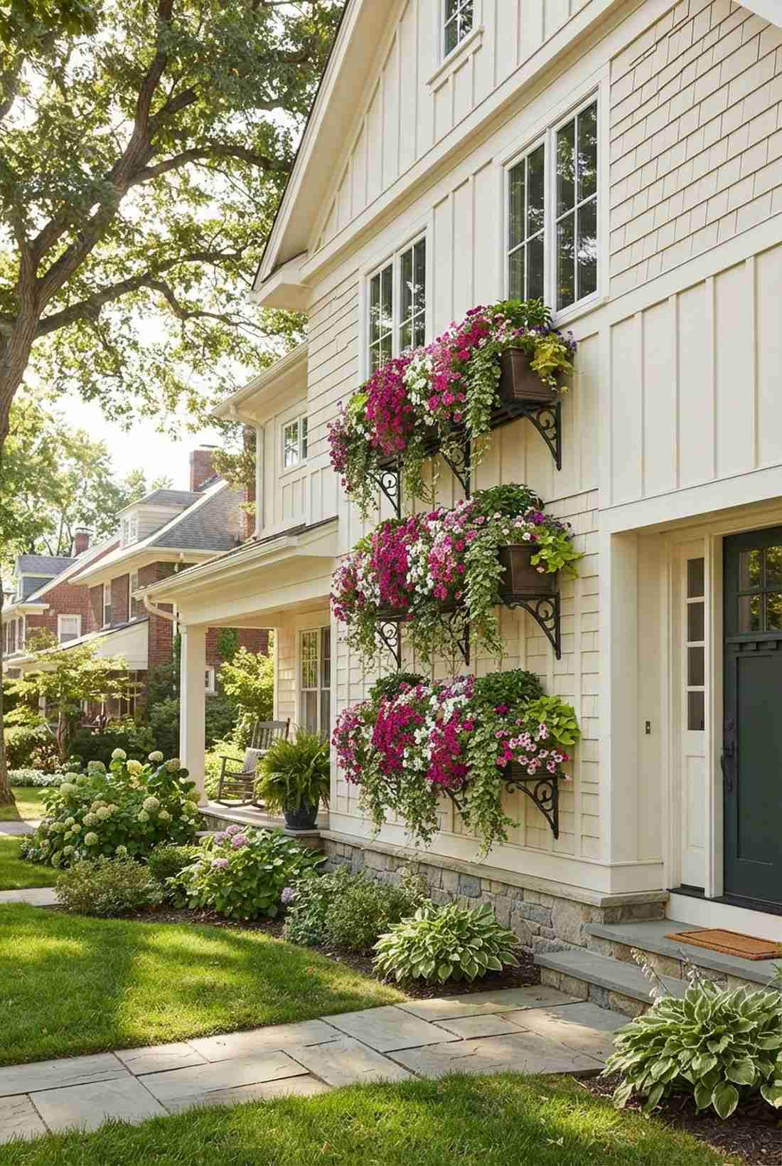 window box stacking