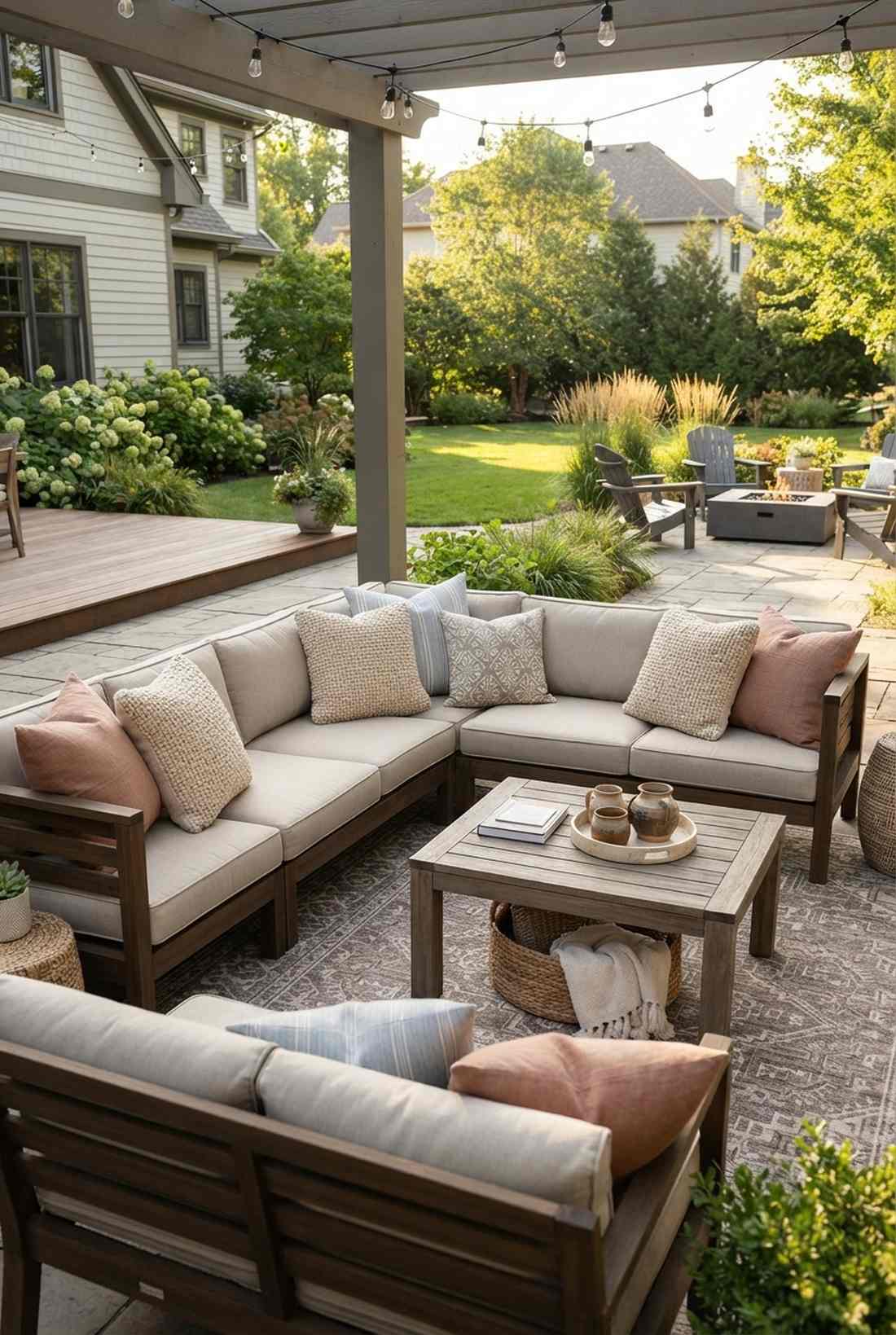 woven textured pillow covers