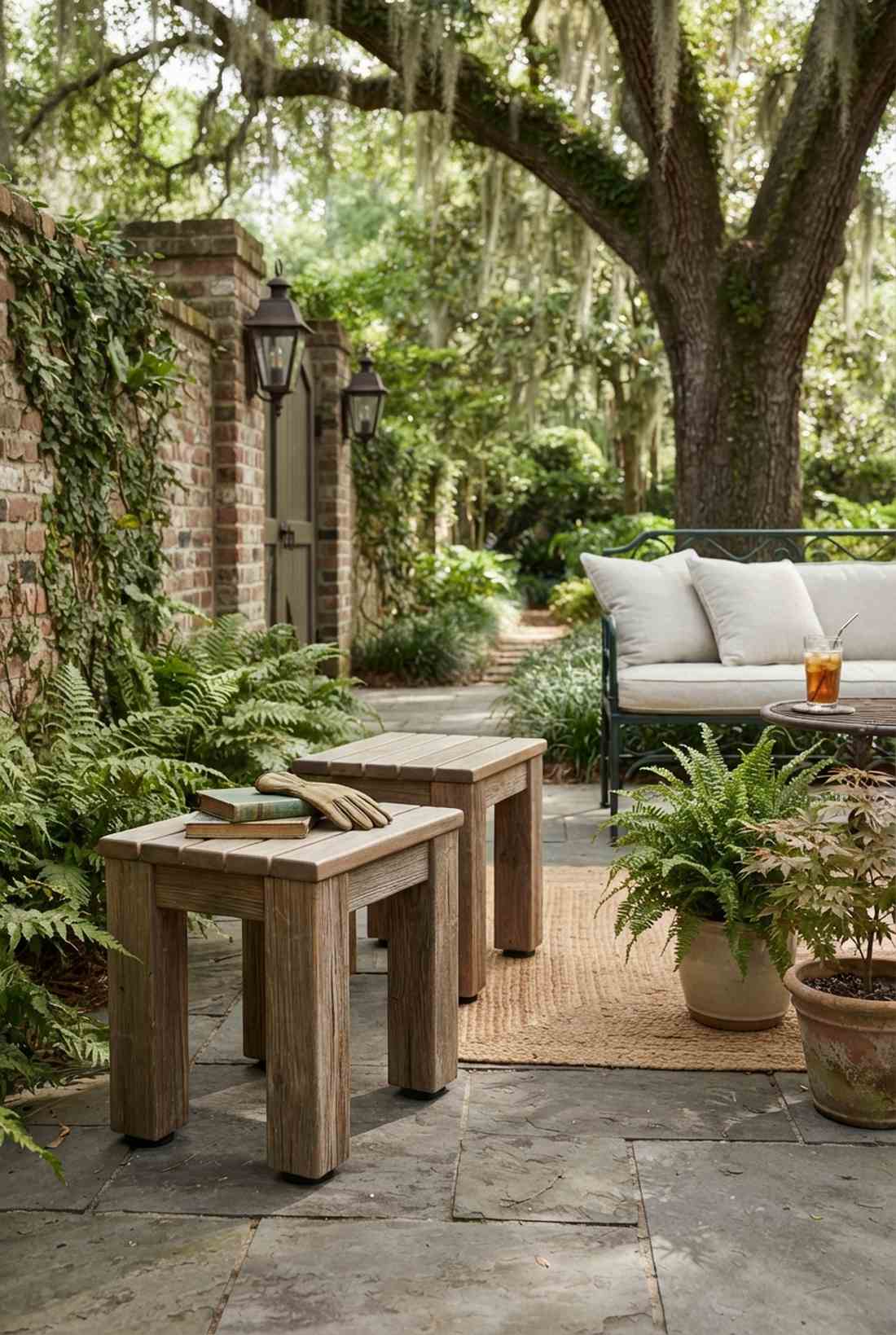 aged cypress silver brown