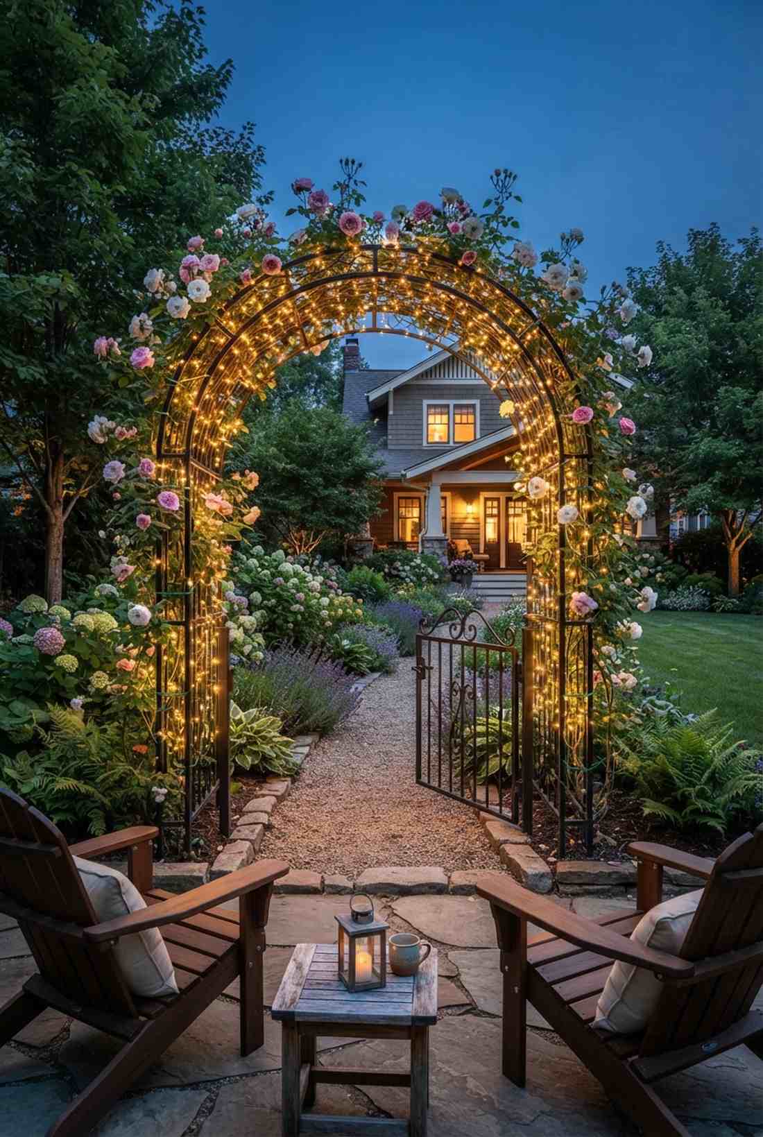 arbor archway framing