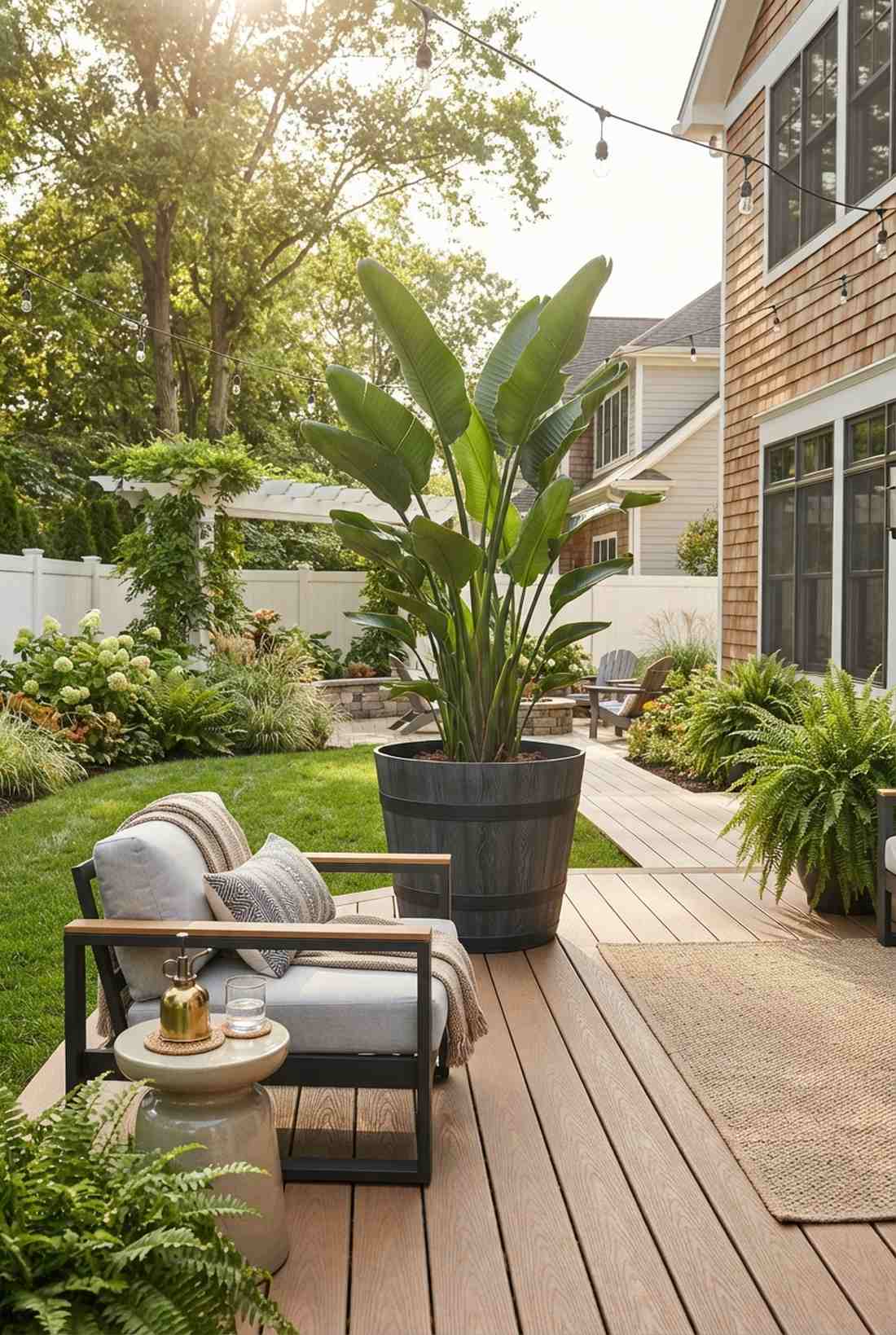 bird of paradise focal point