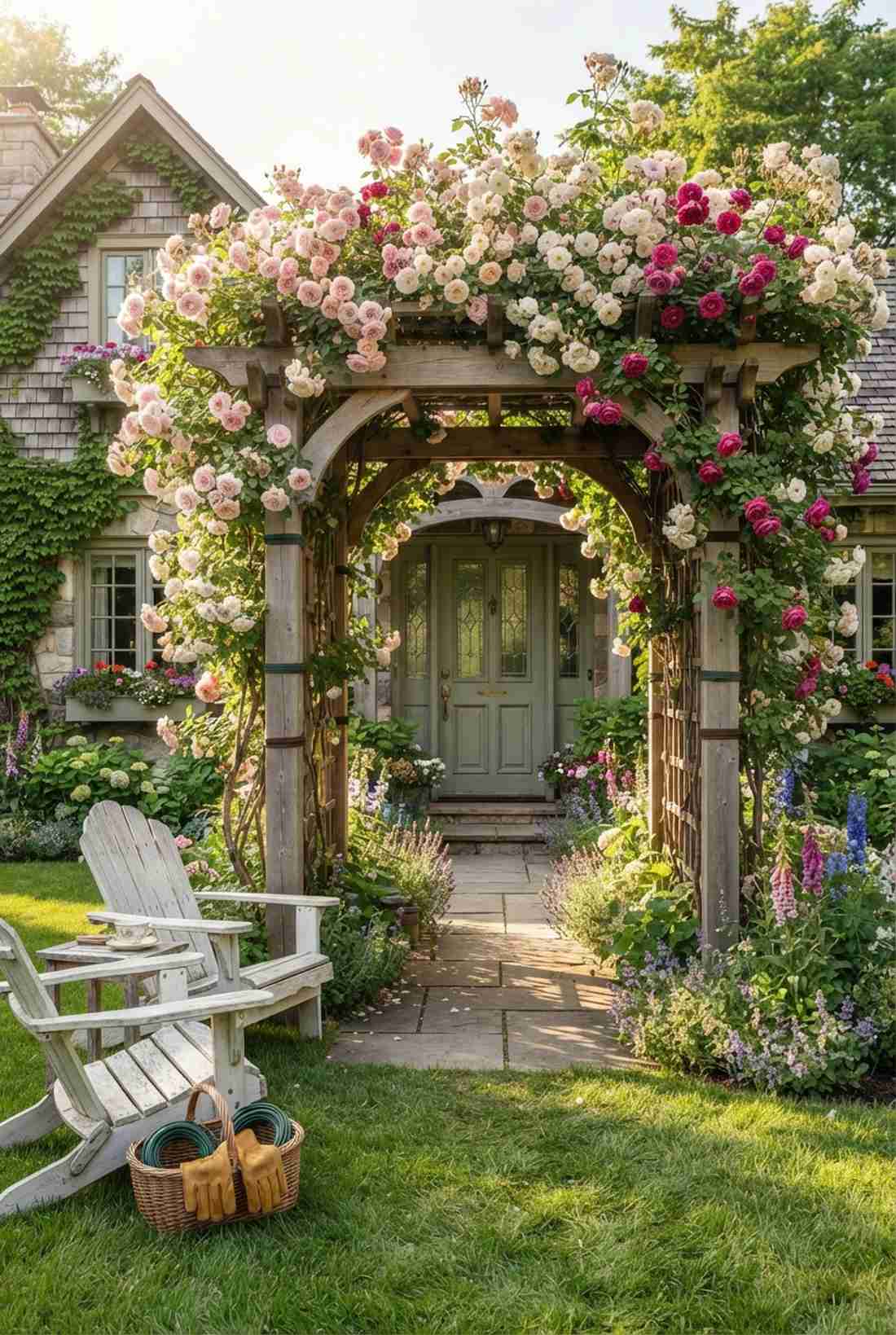 climbing rose cottage romance