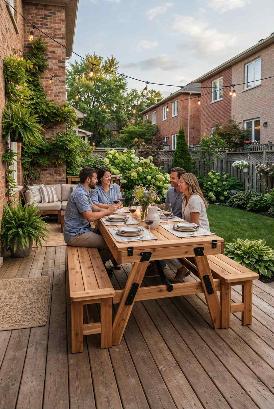 convertible bench table