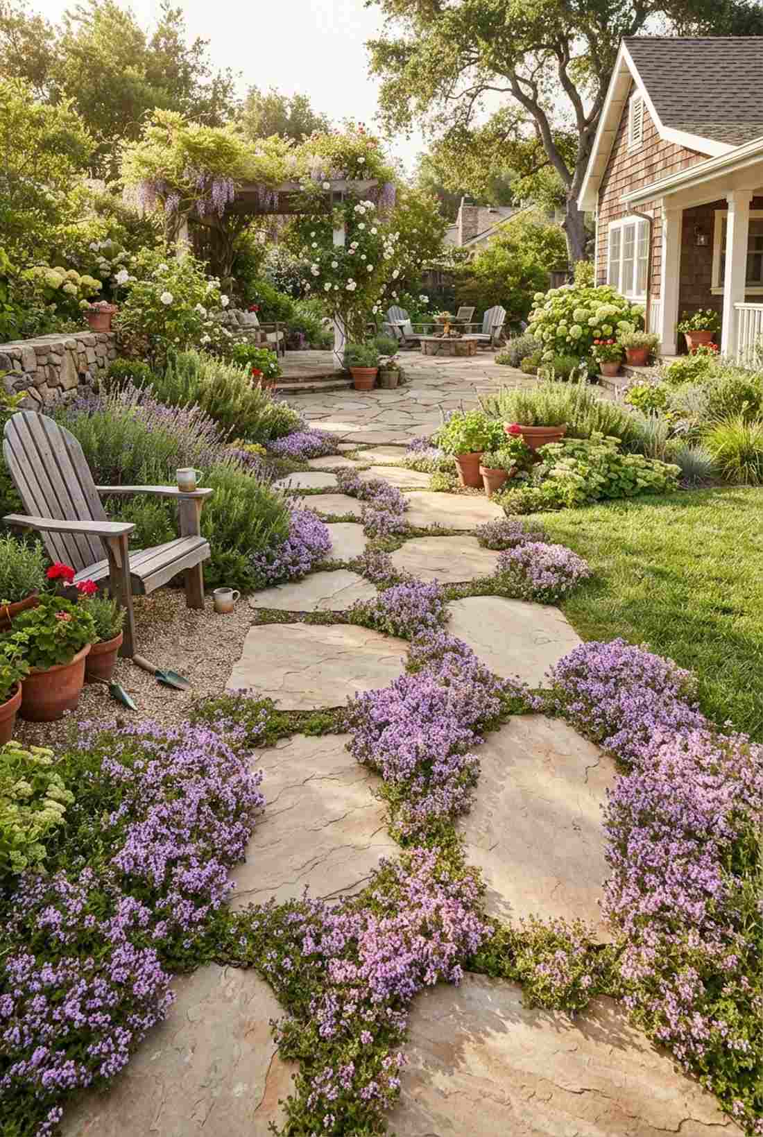 creeping thyme fragrant joints