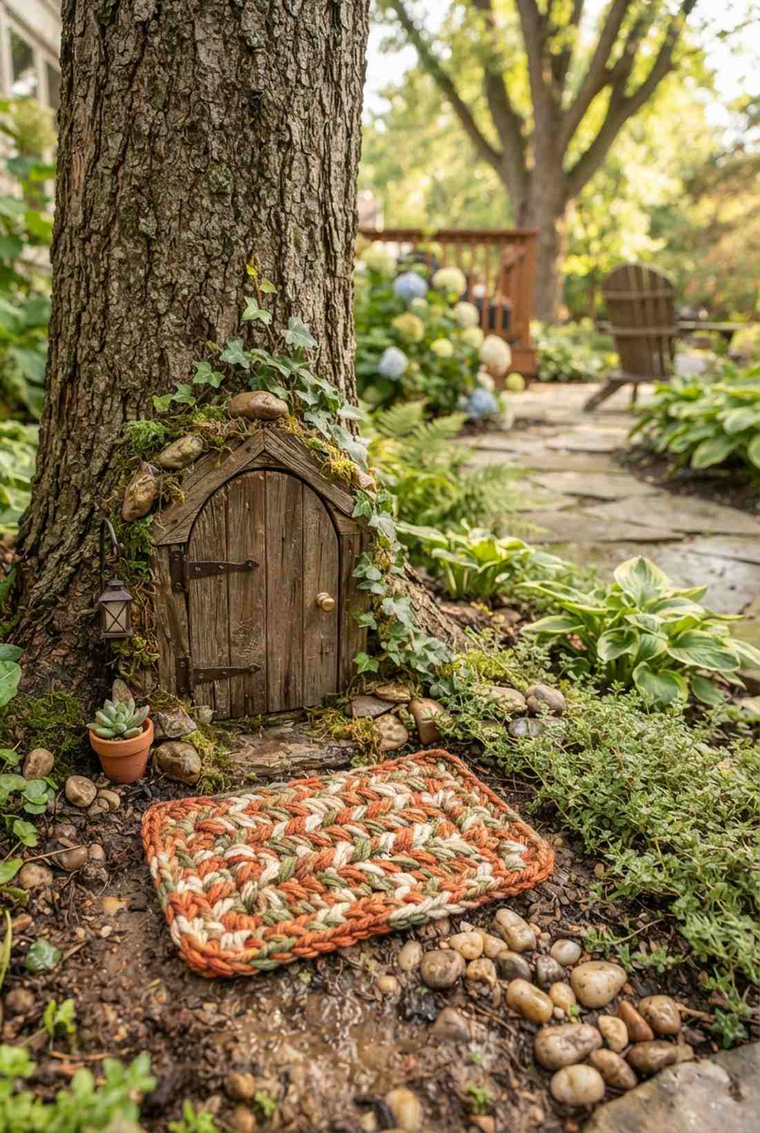 crochet welcome mats