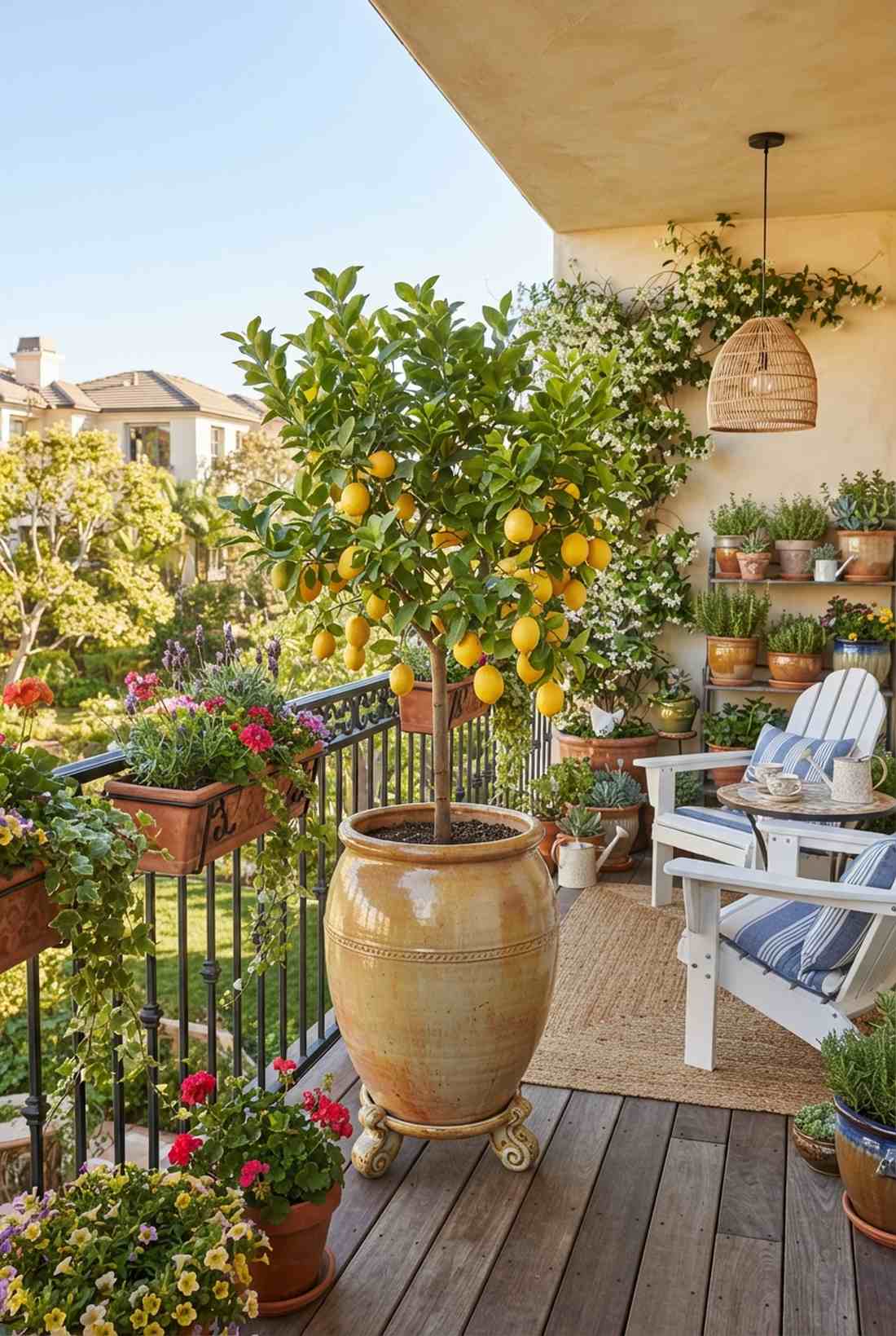 dwarf citrus containers