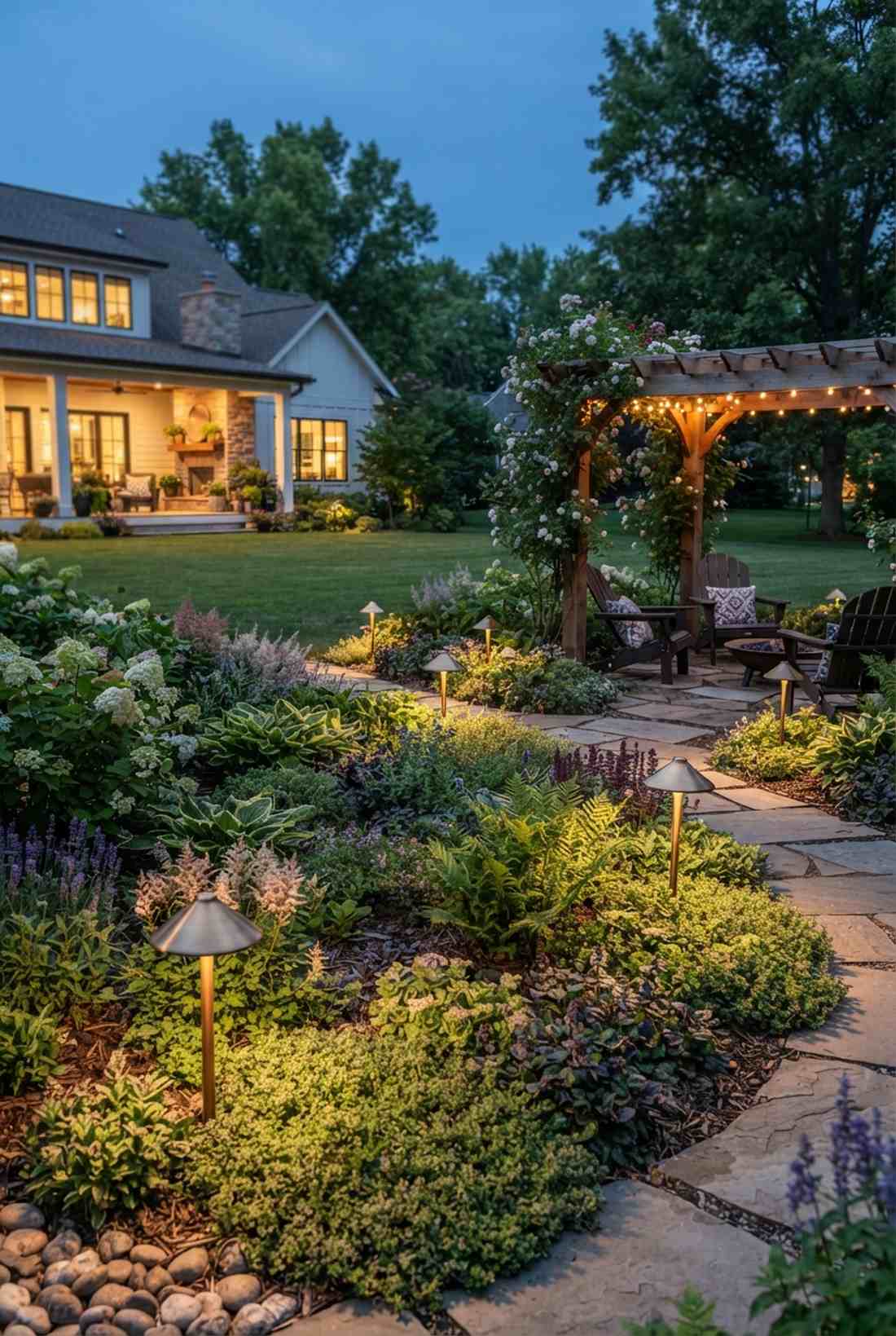 garden bed mushroom fixtures