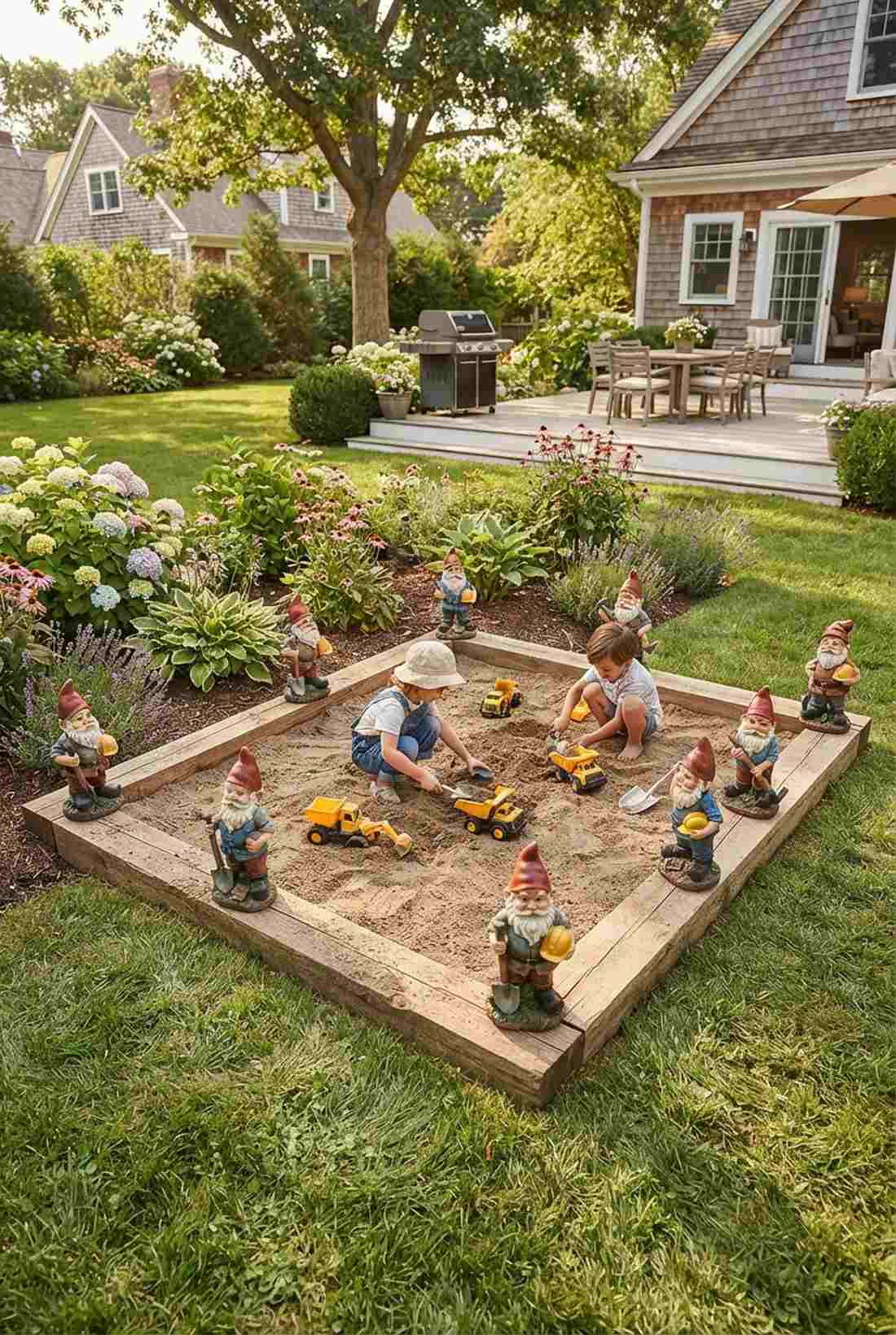kids digging zone gnome crew