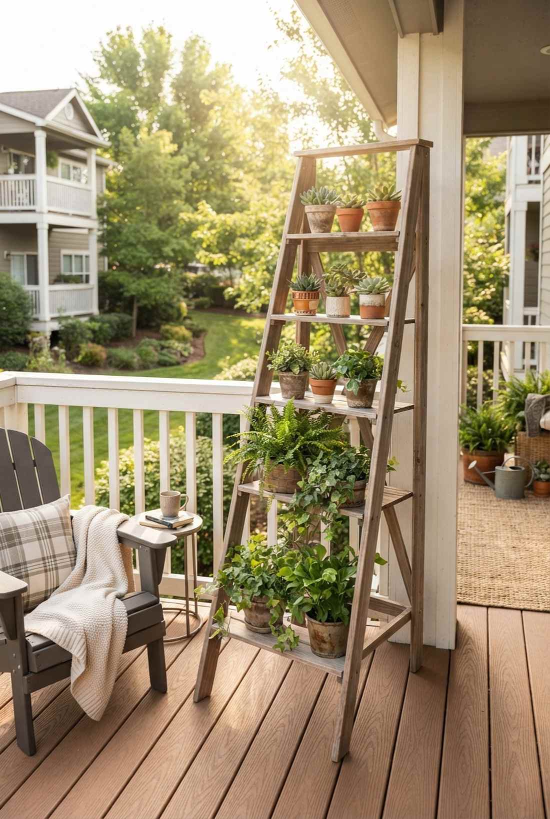 ladder style plant stands
