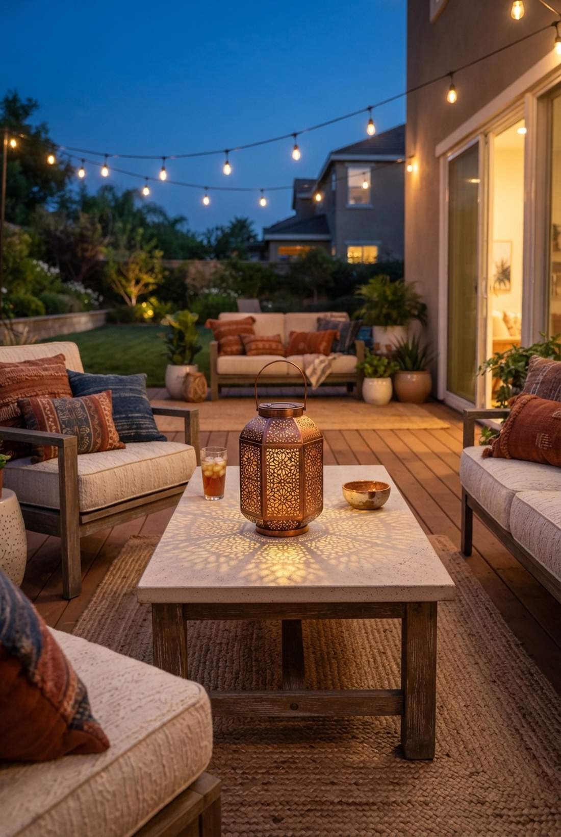 moroccan lantern table lights