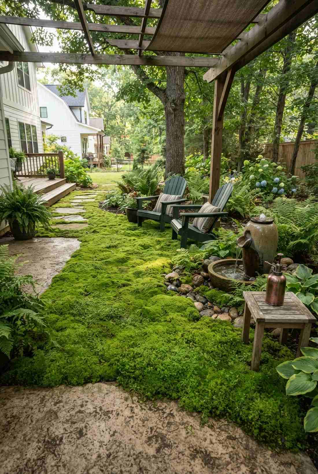 moss garden ground cover