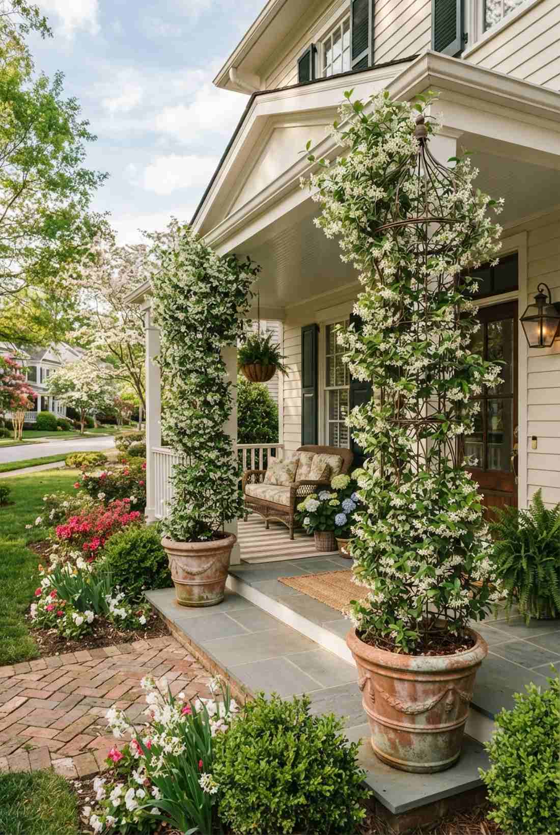 potted star jasmine