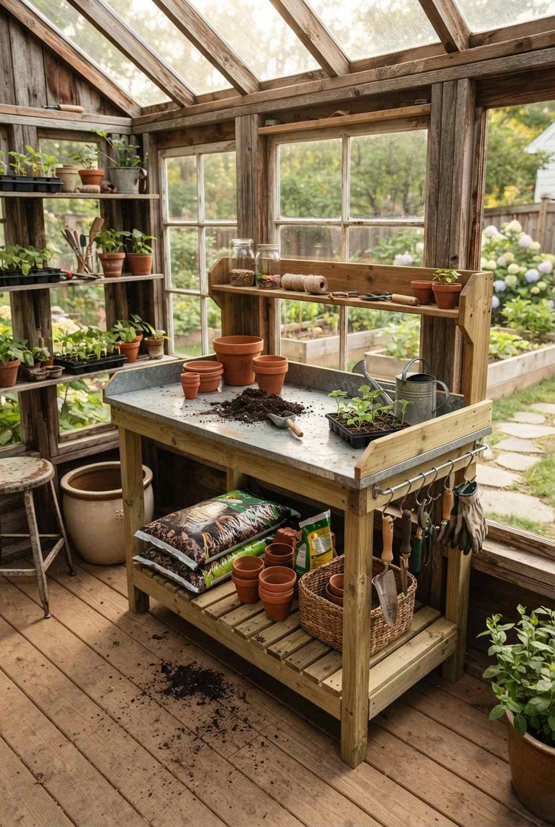 potting table workstations