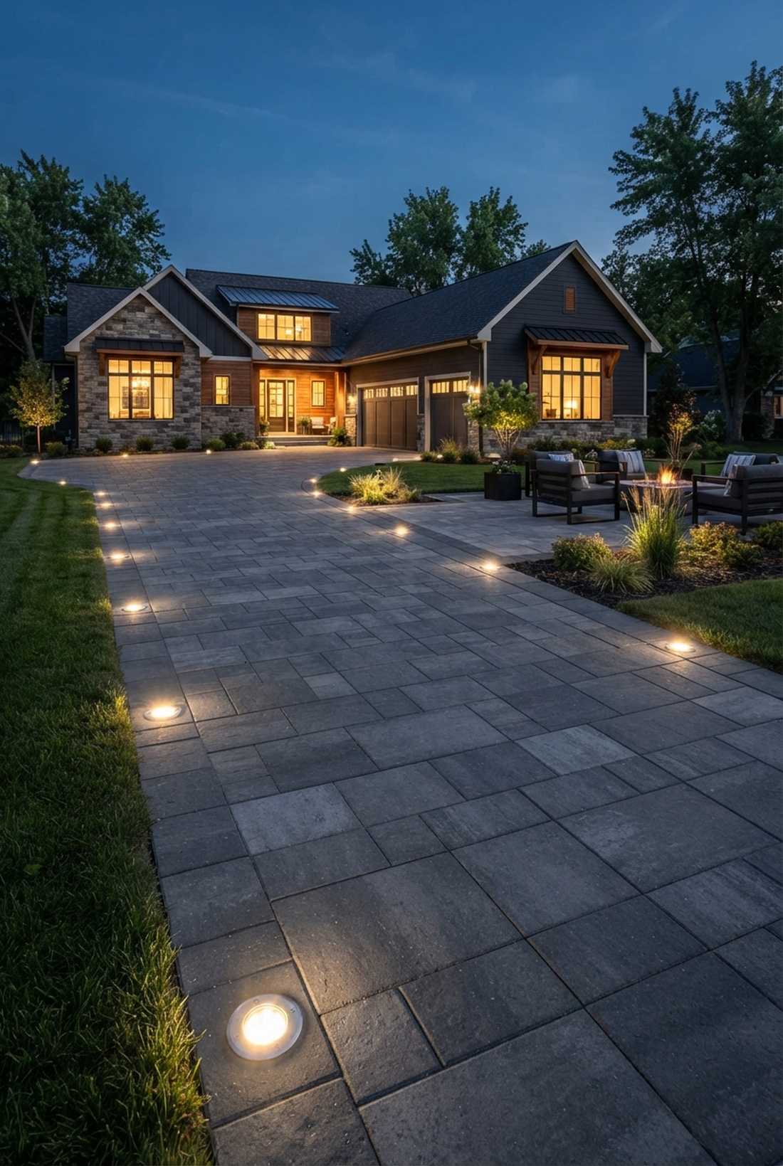 recessed paver lights
