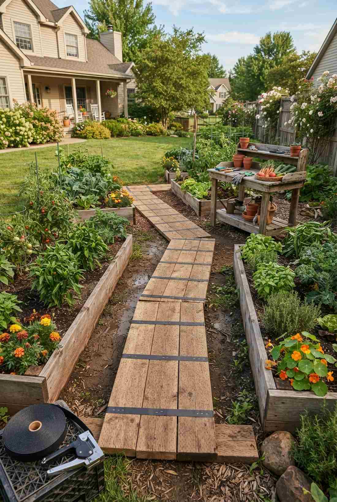 removable plank walkways