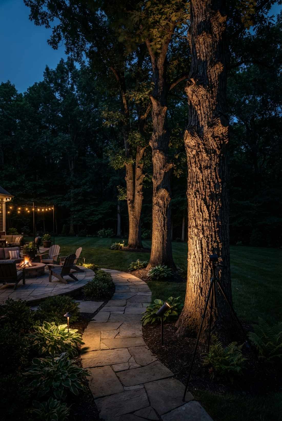 side lighting depth dimension