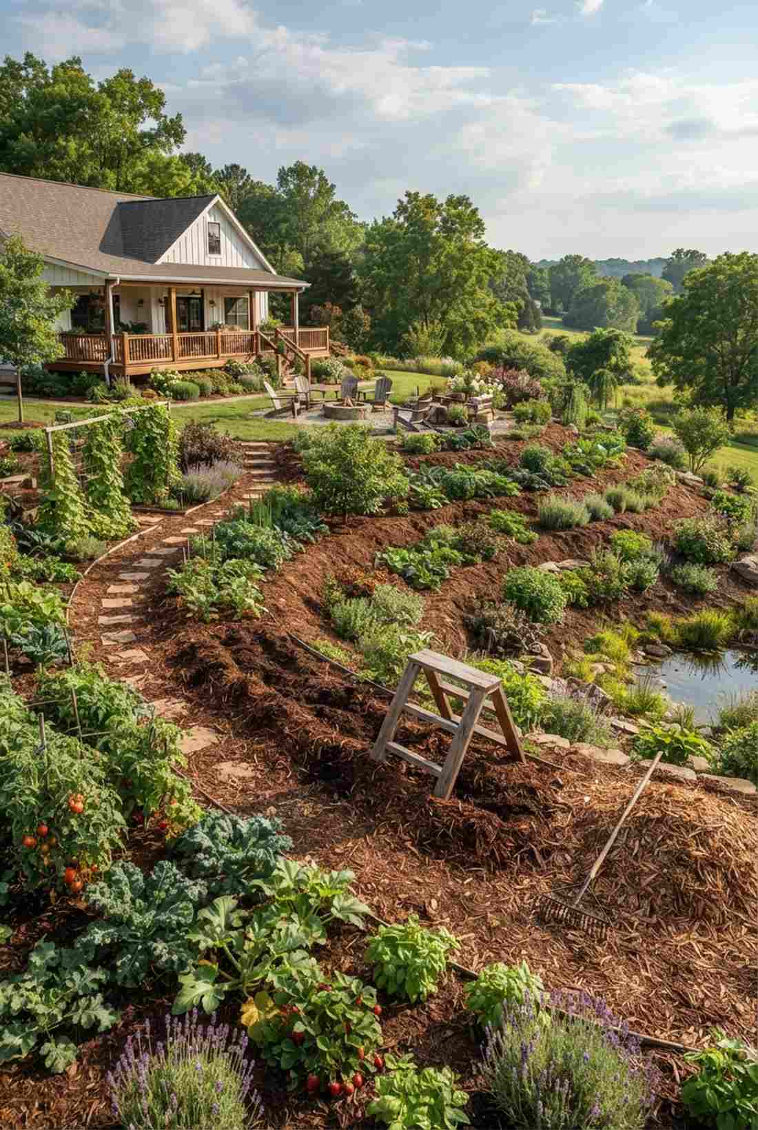 swale integrated terraces