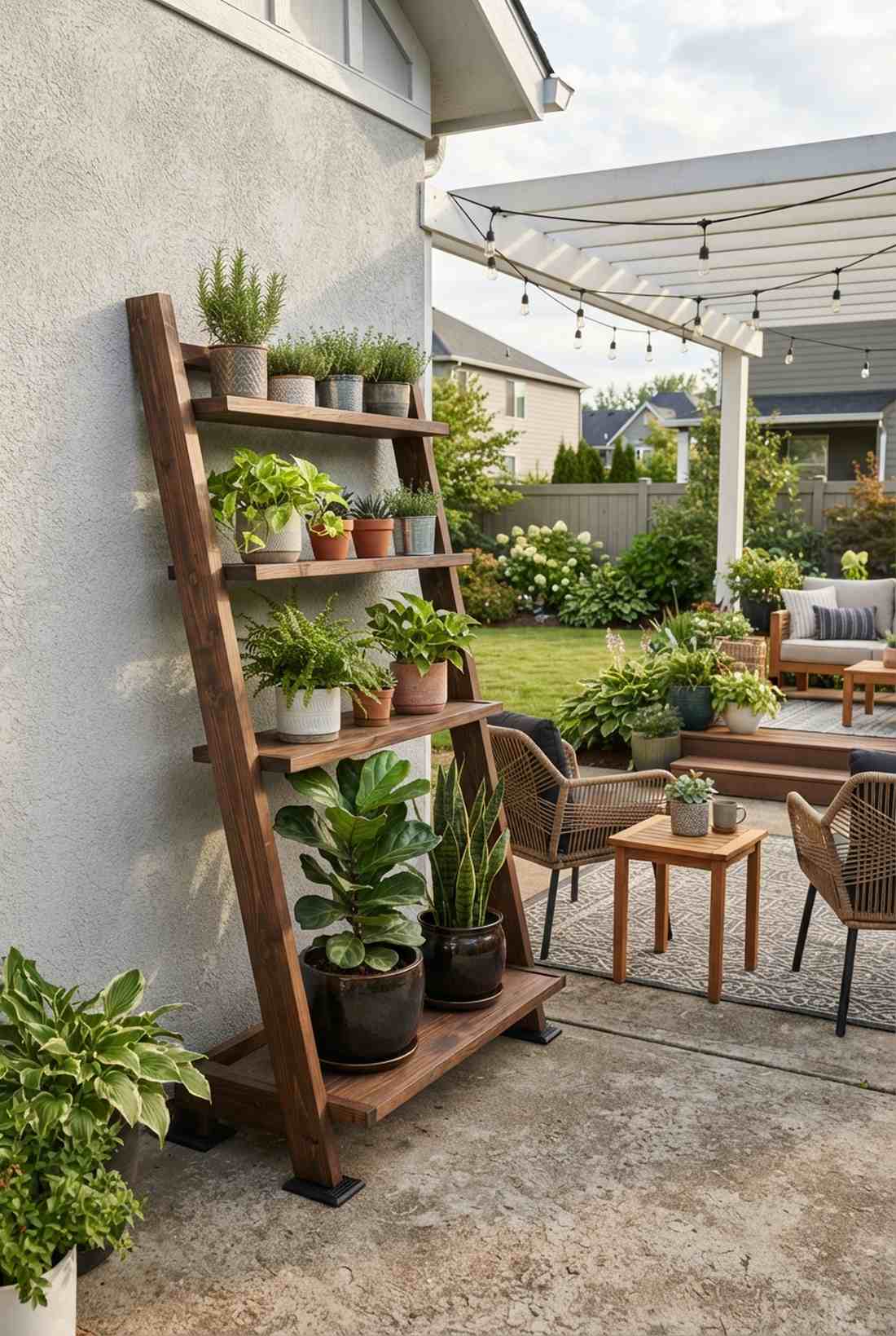 vertical herb spiral towers