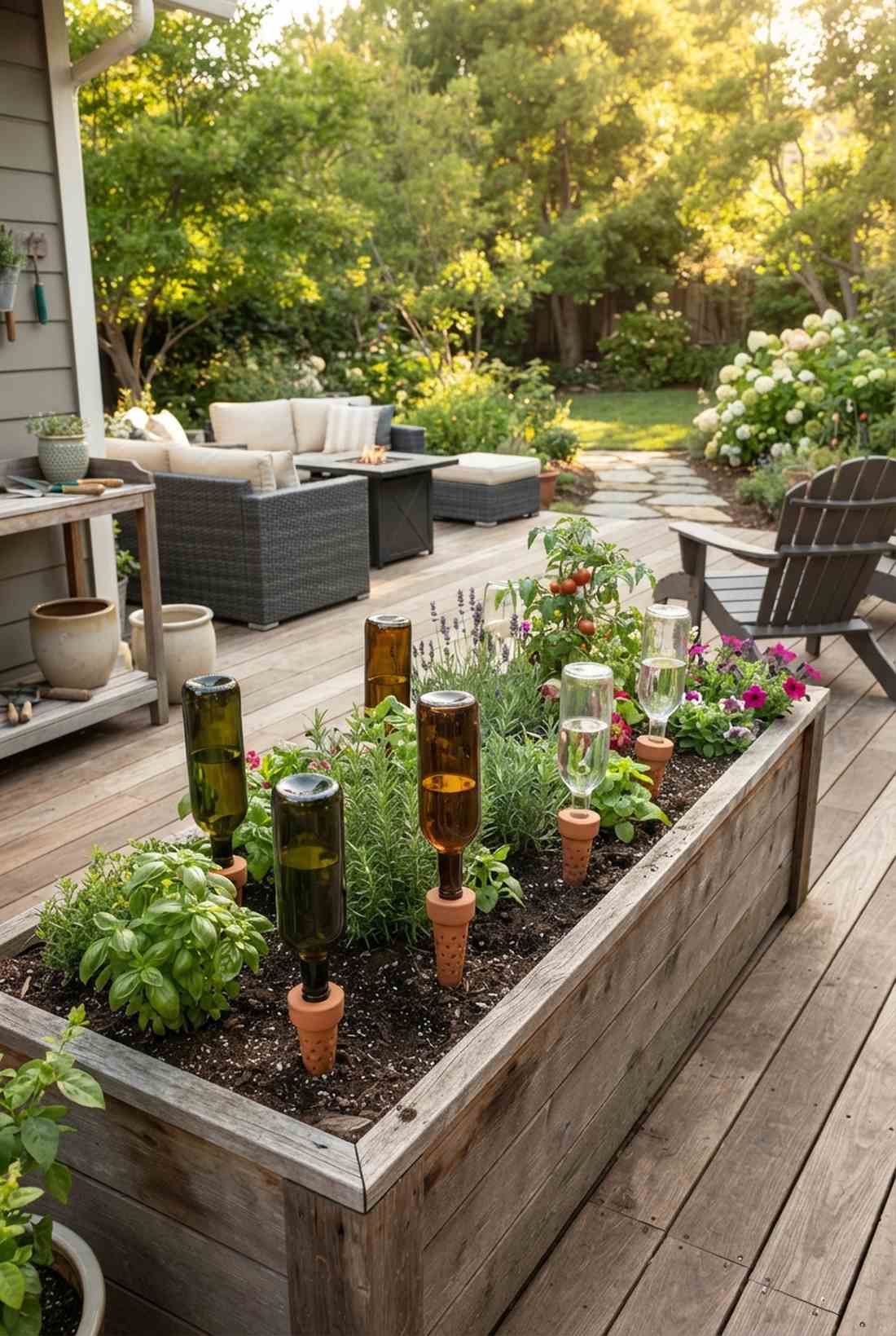 wine bottle drip irrigators