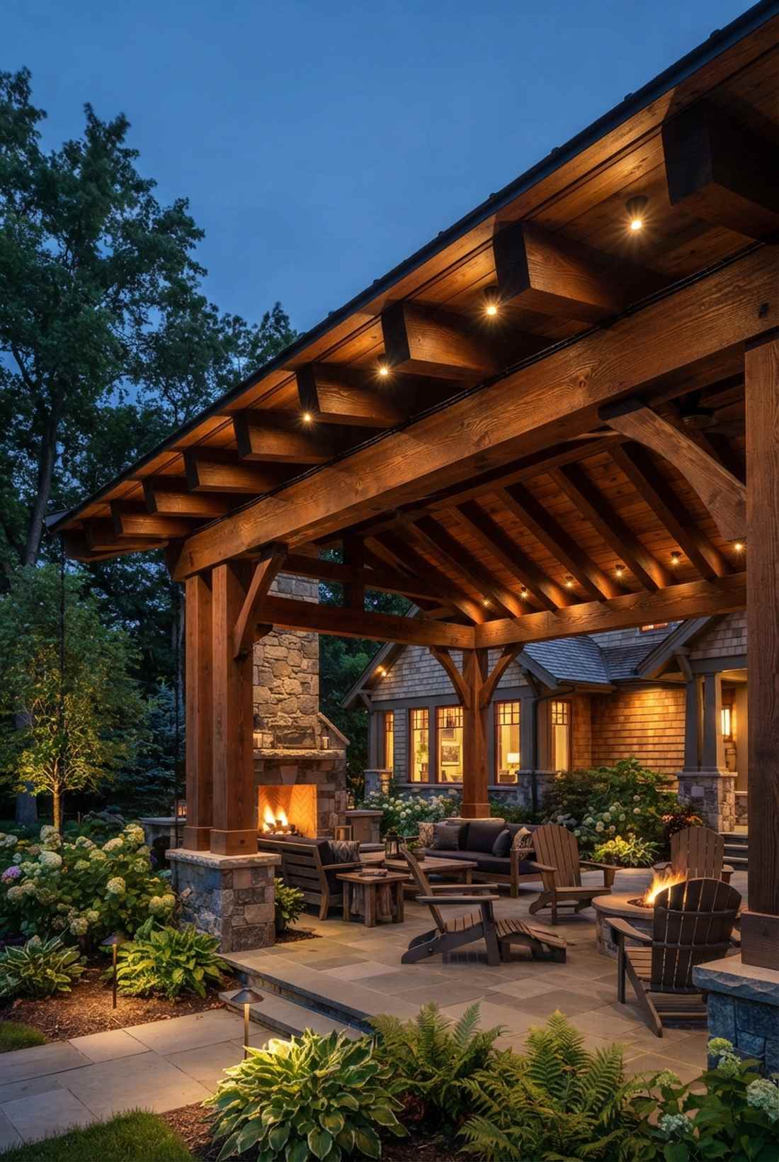 beam end accent spotlights