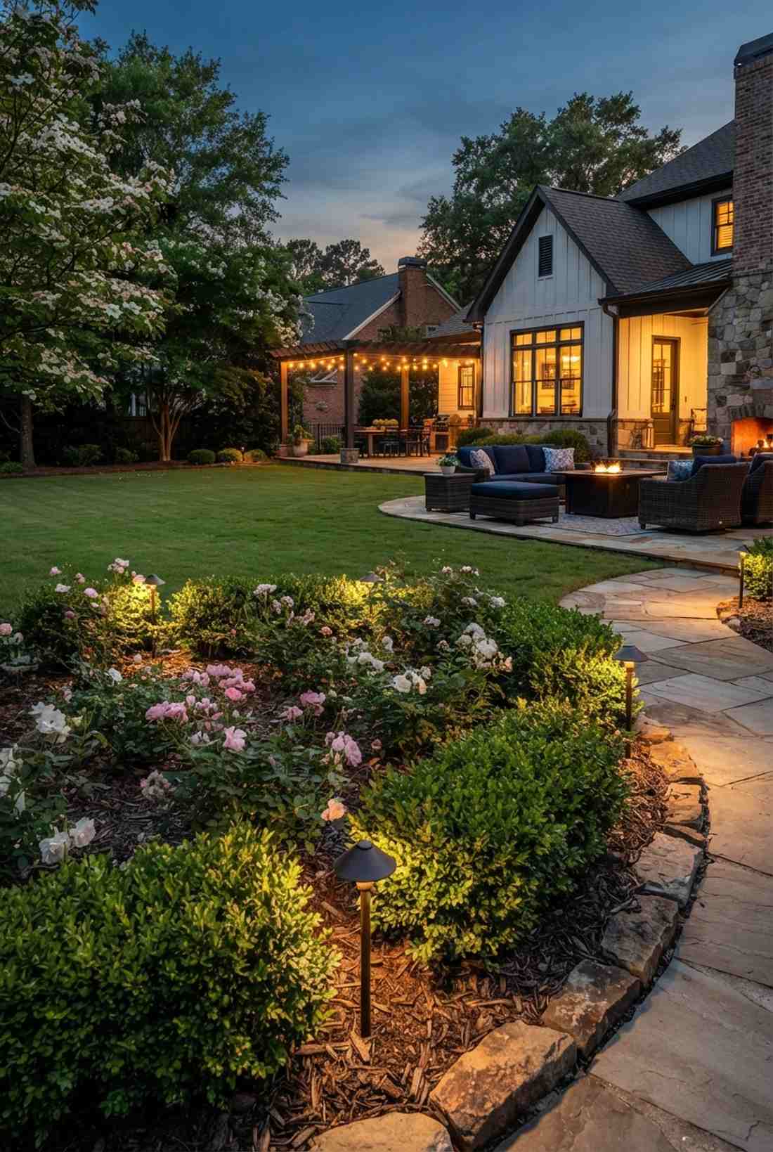 directional shrub lights