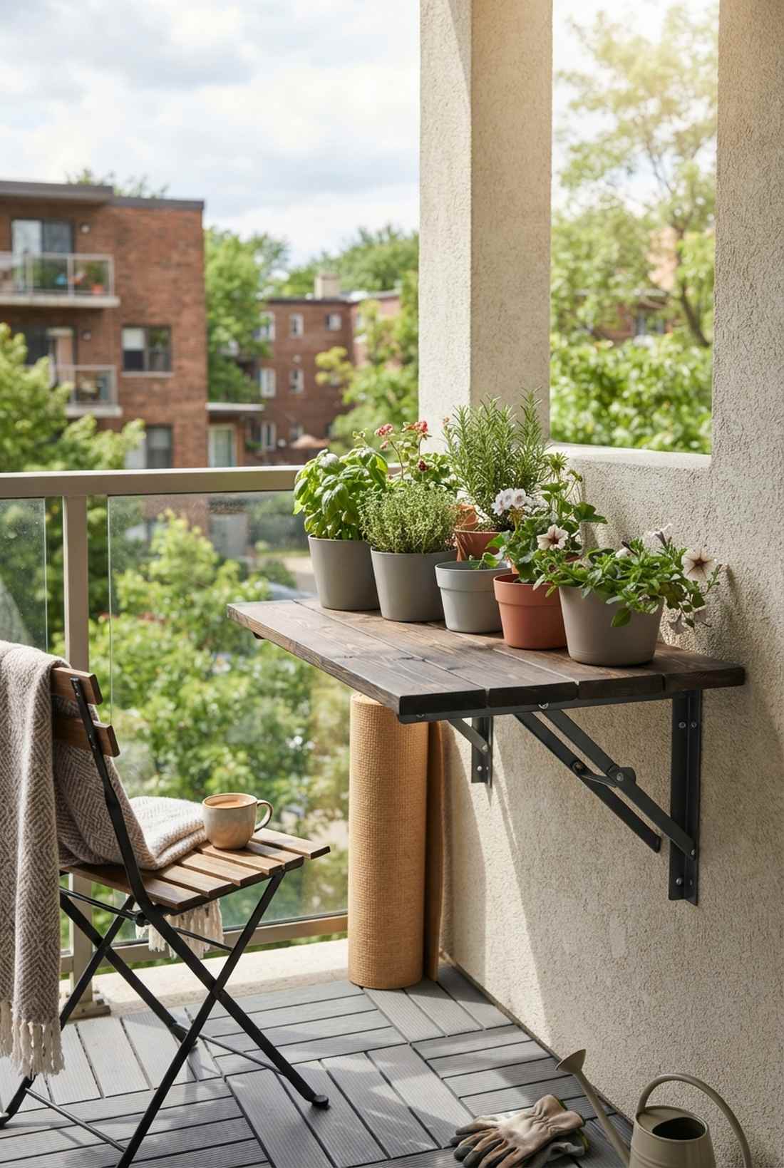 folding shelf pop out garden