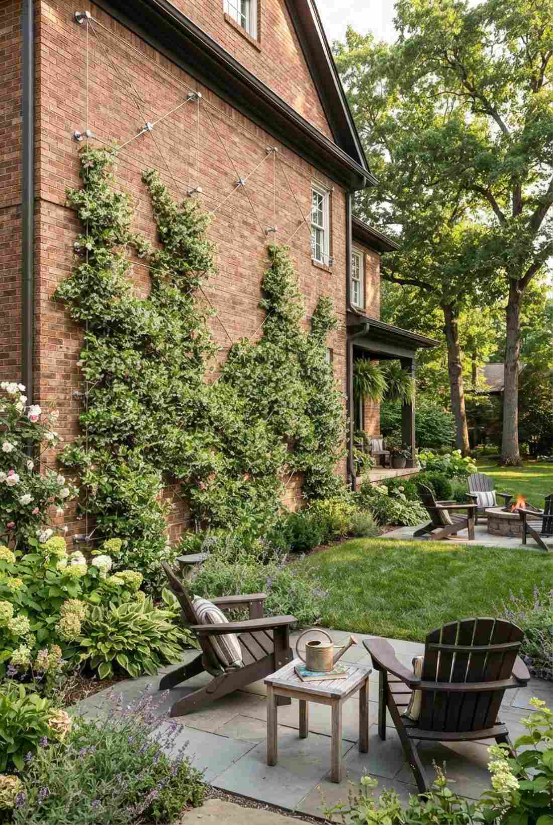 green facade trellis systems