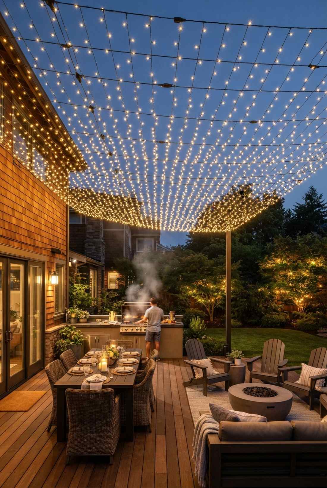 multi strand parallel canopy