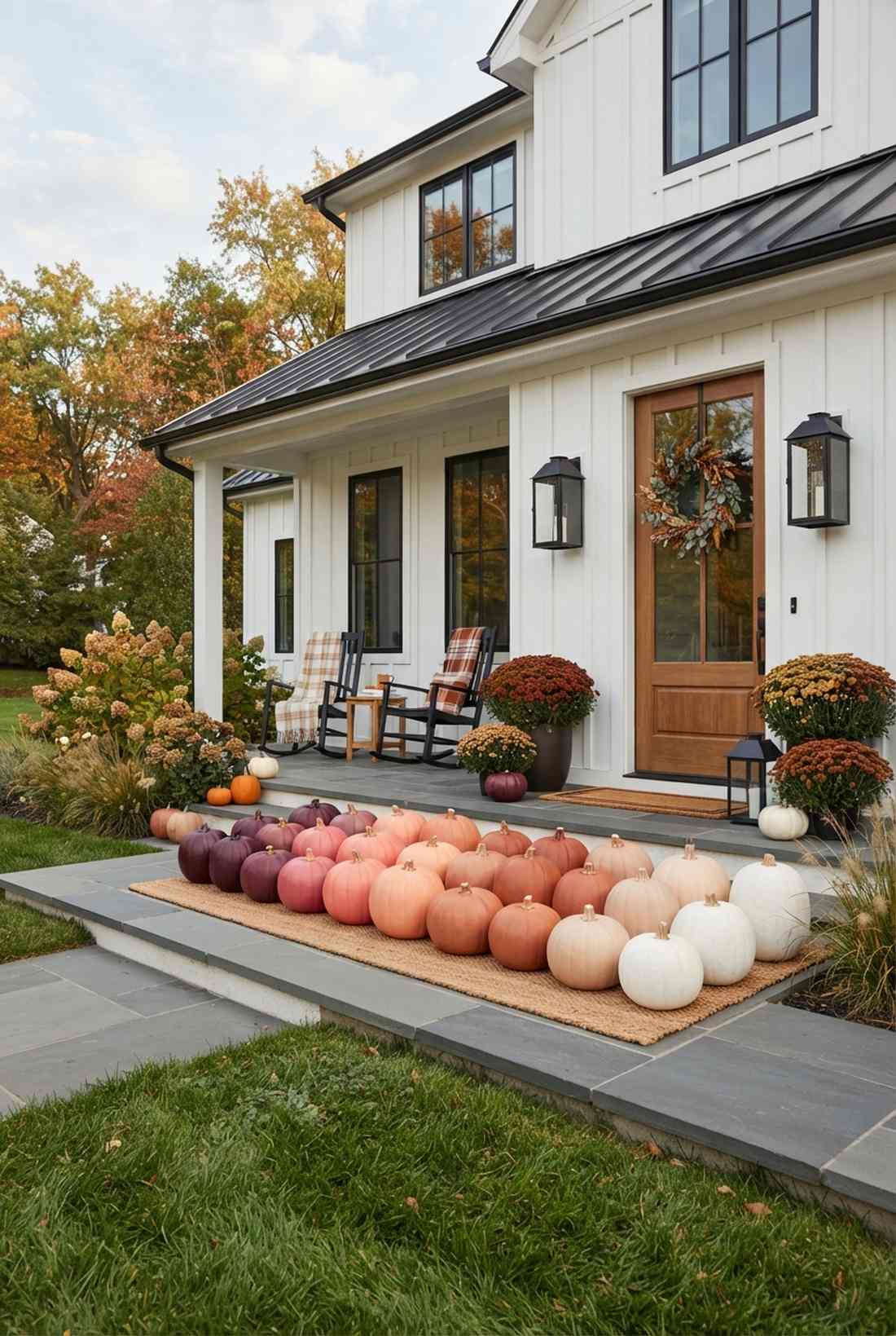 ombre pumpkin gradient