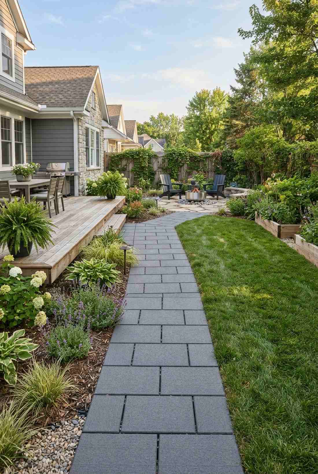 recycled composite pavers