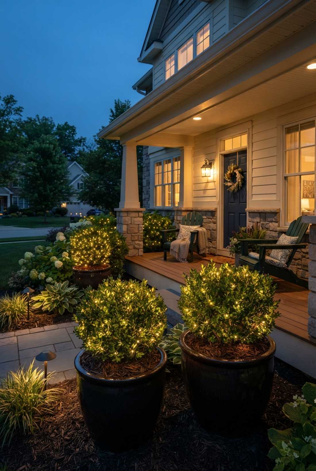 shrub nesting sparkle
