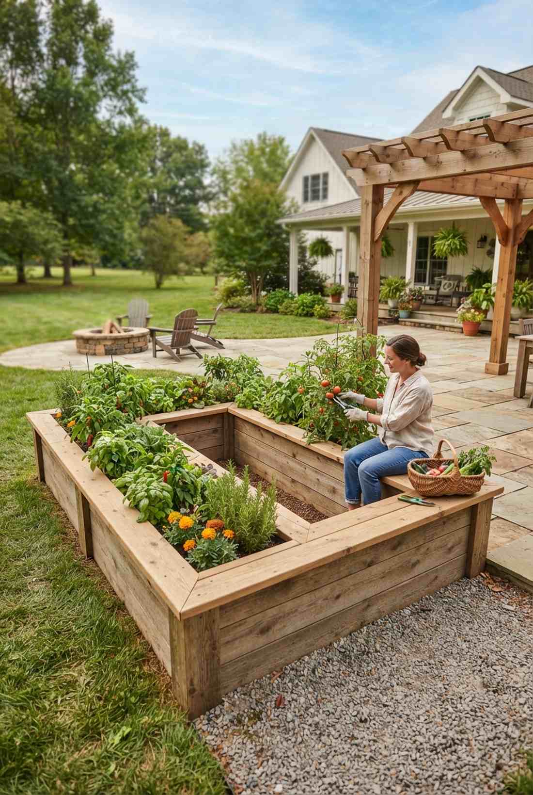 u shaped bed arrangement