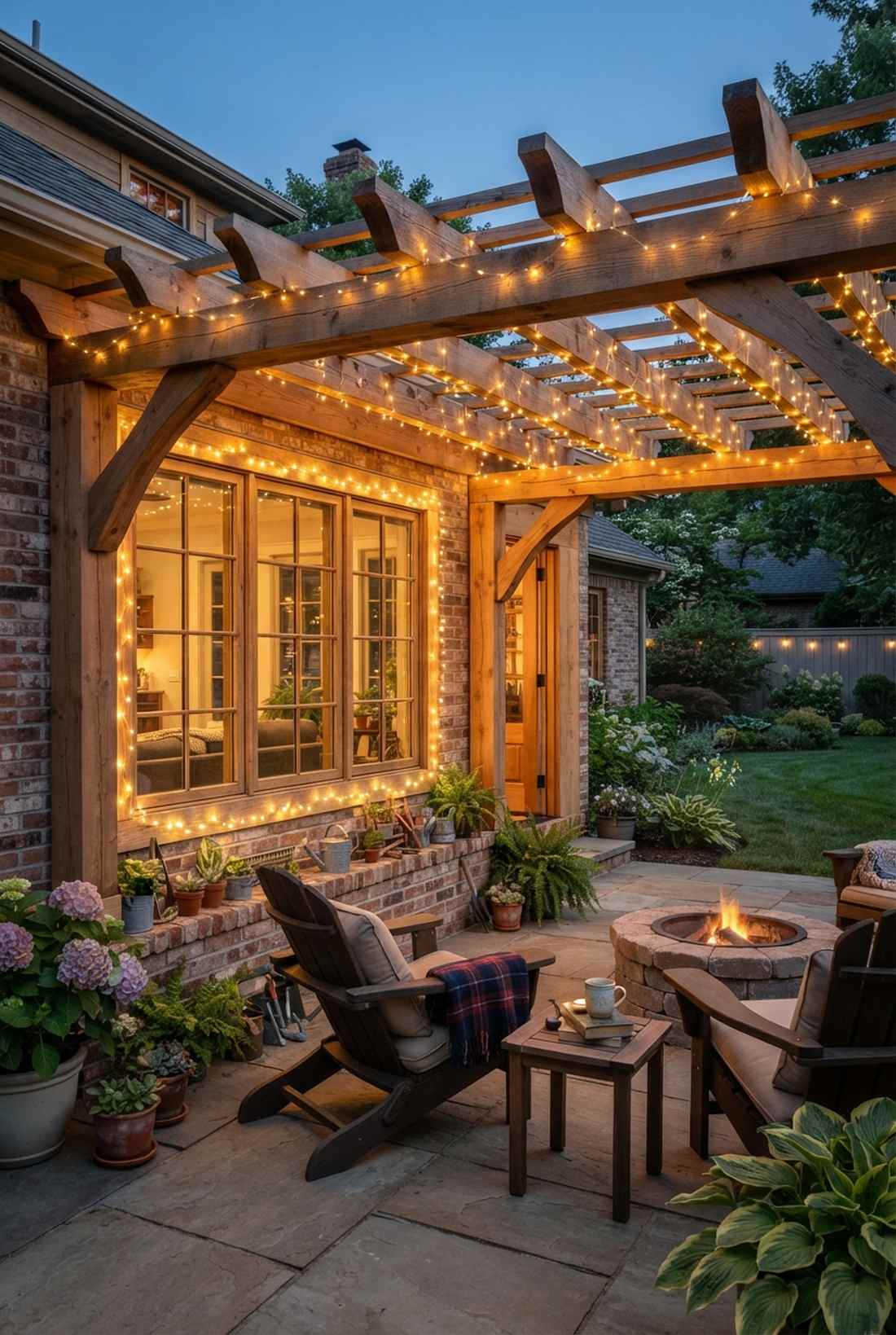 warm white garden harmony