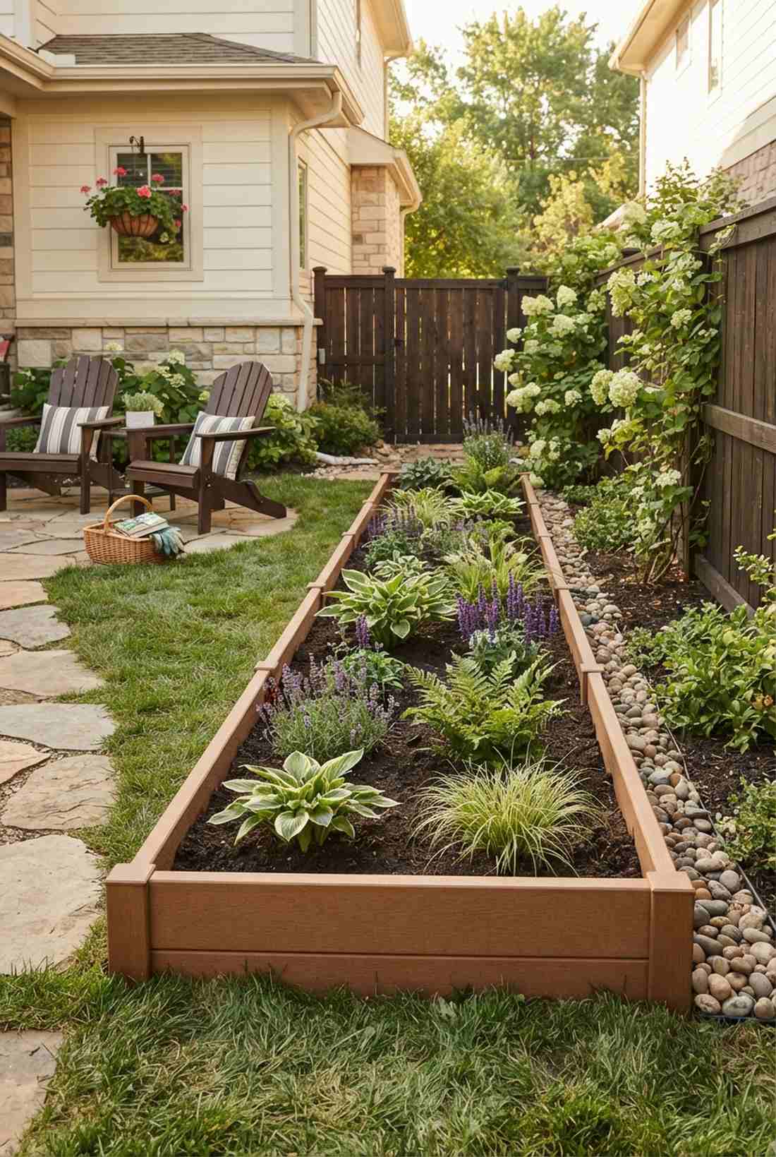 border garden alignment