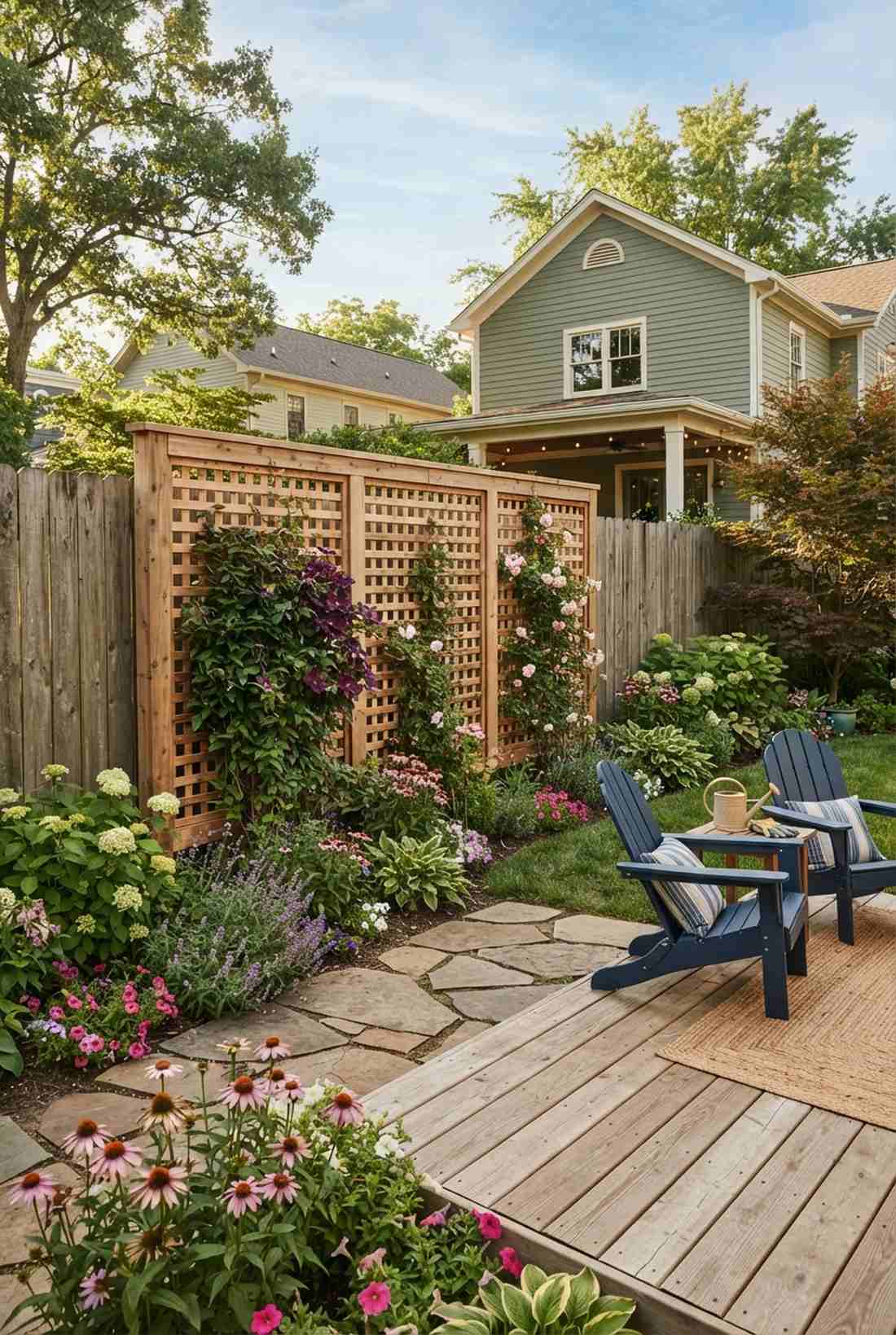 classic lattice panel trellis