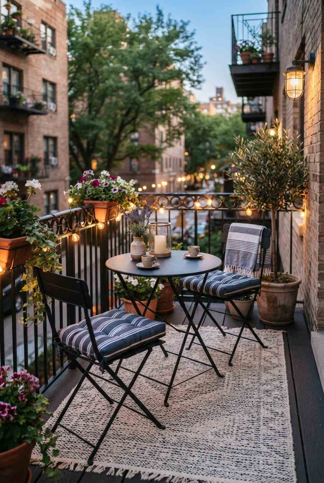 folding bistro set