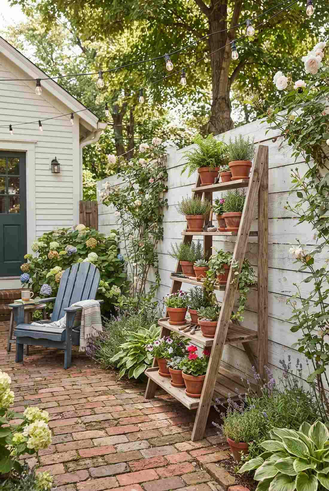 ladder style plant staging