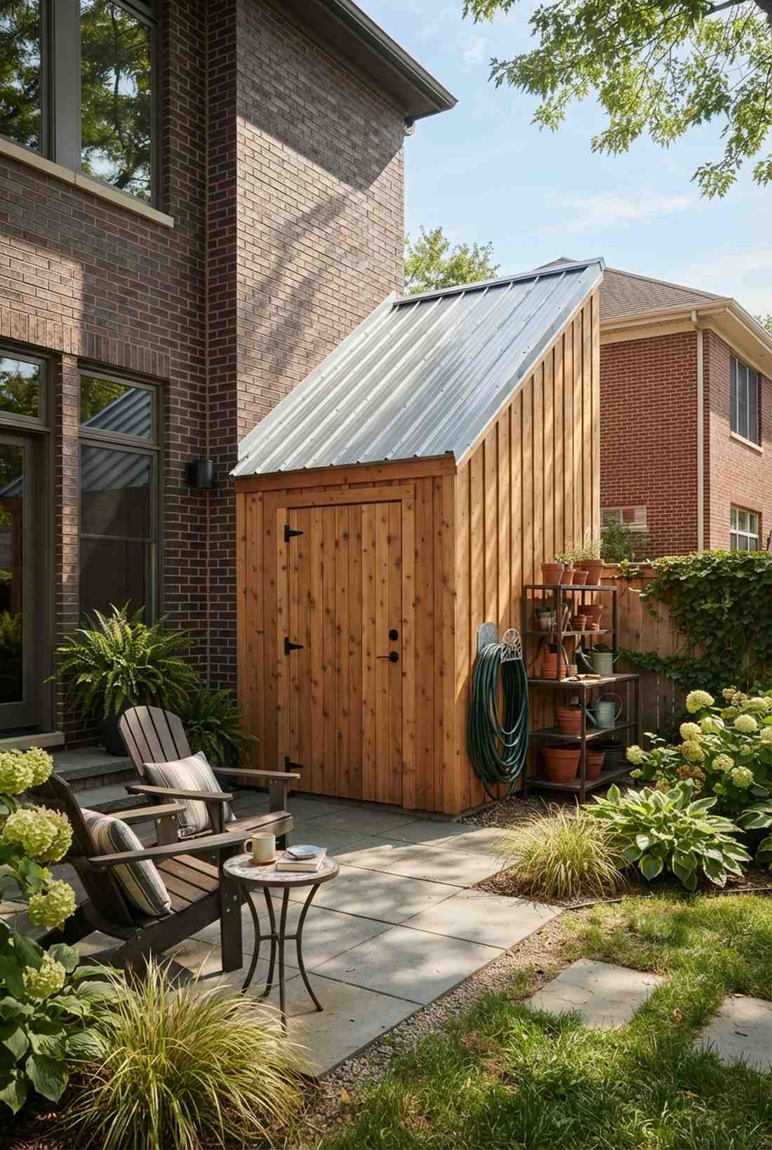 lean to storage shed