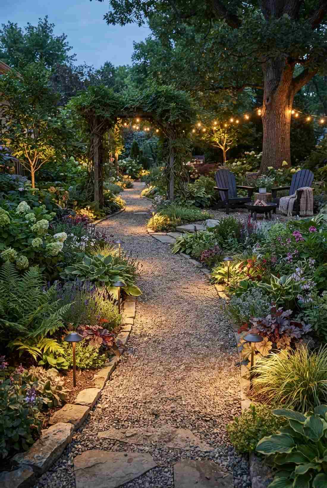 low profile path stakes