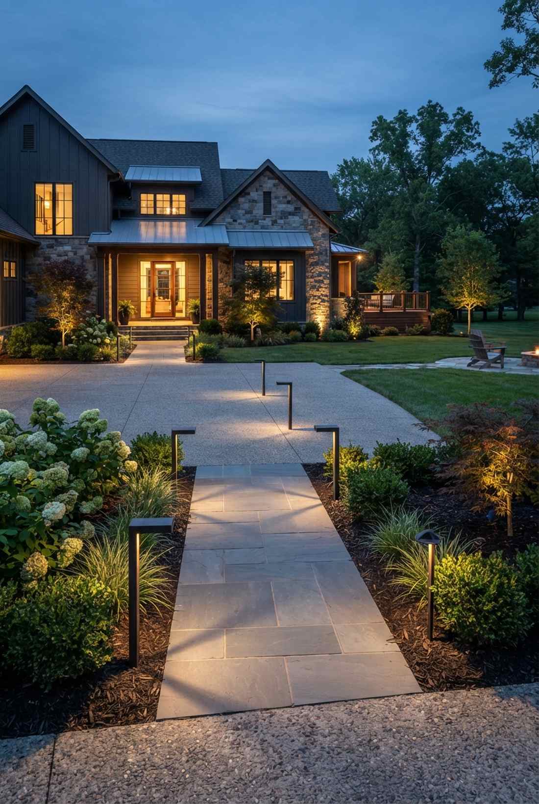 low voltage bollard pathway lights