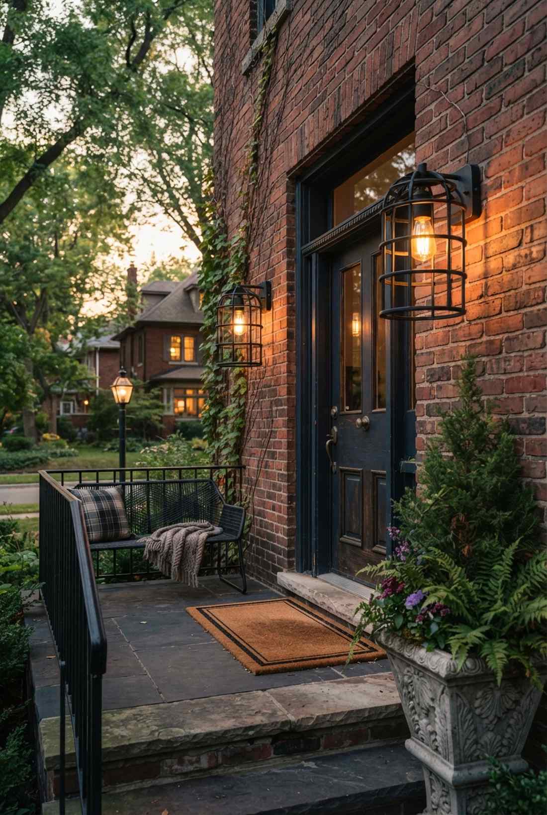 oversized cage sconces