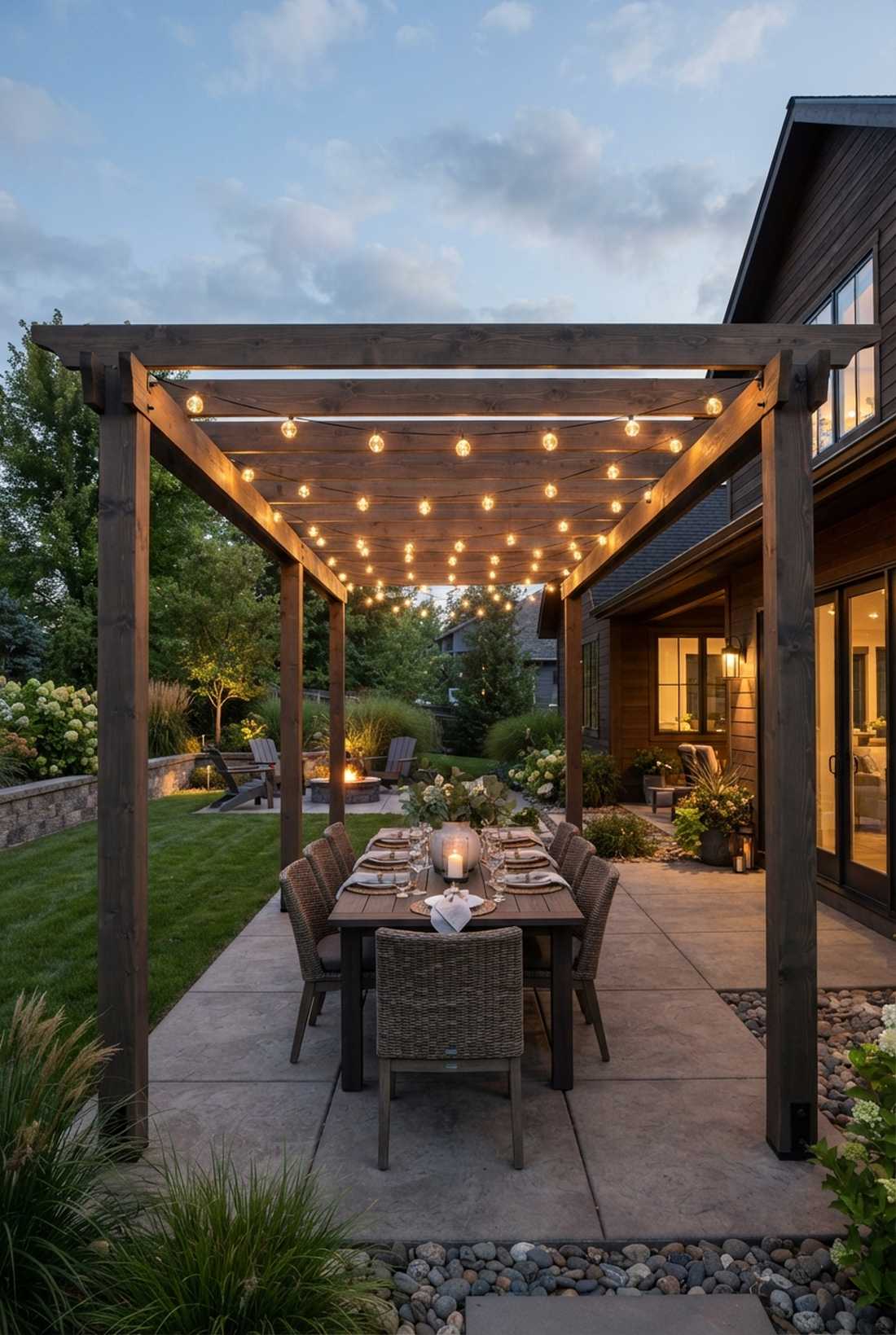 parallel beam draping