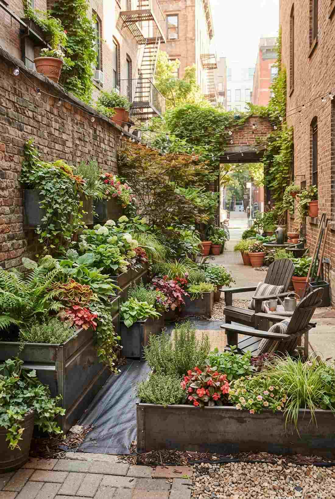 pocket park microclimate zones
