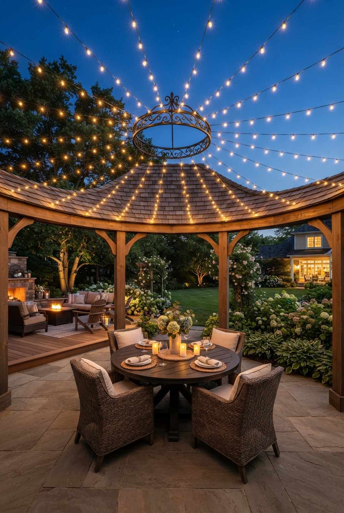 radial spoke canopy