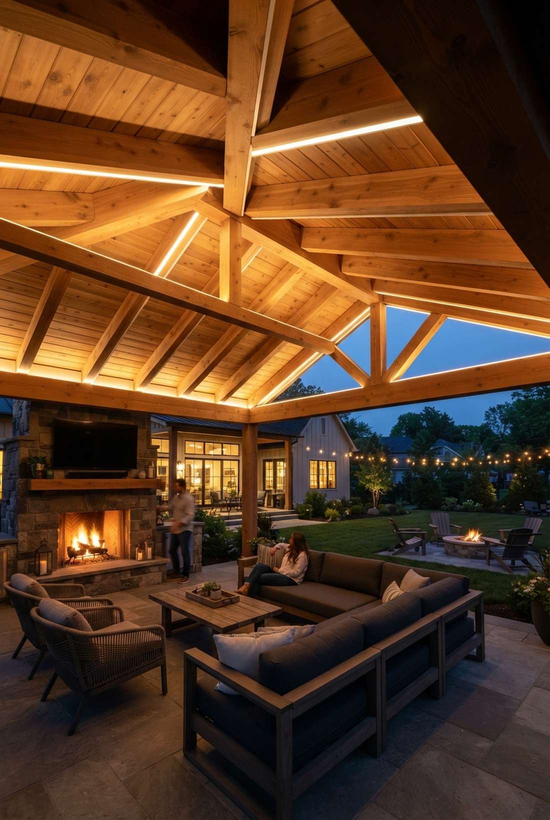 recessed rafter channel lighting