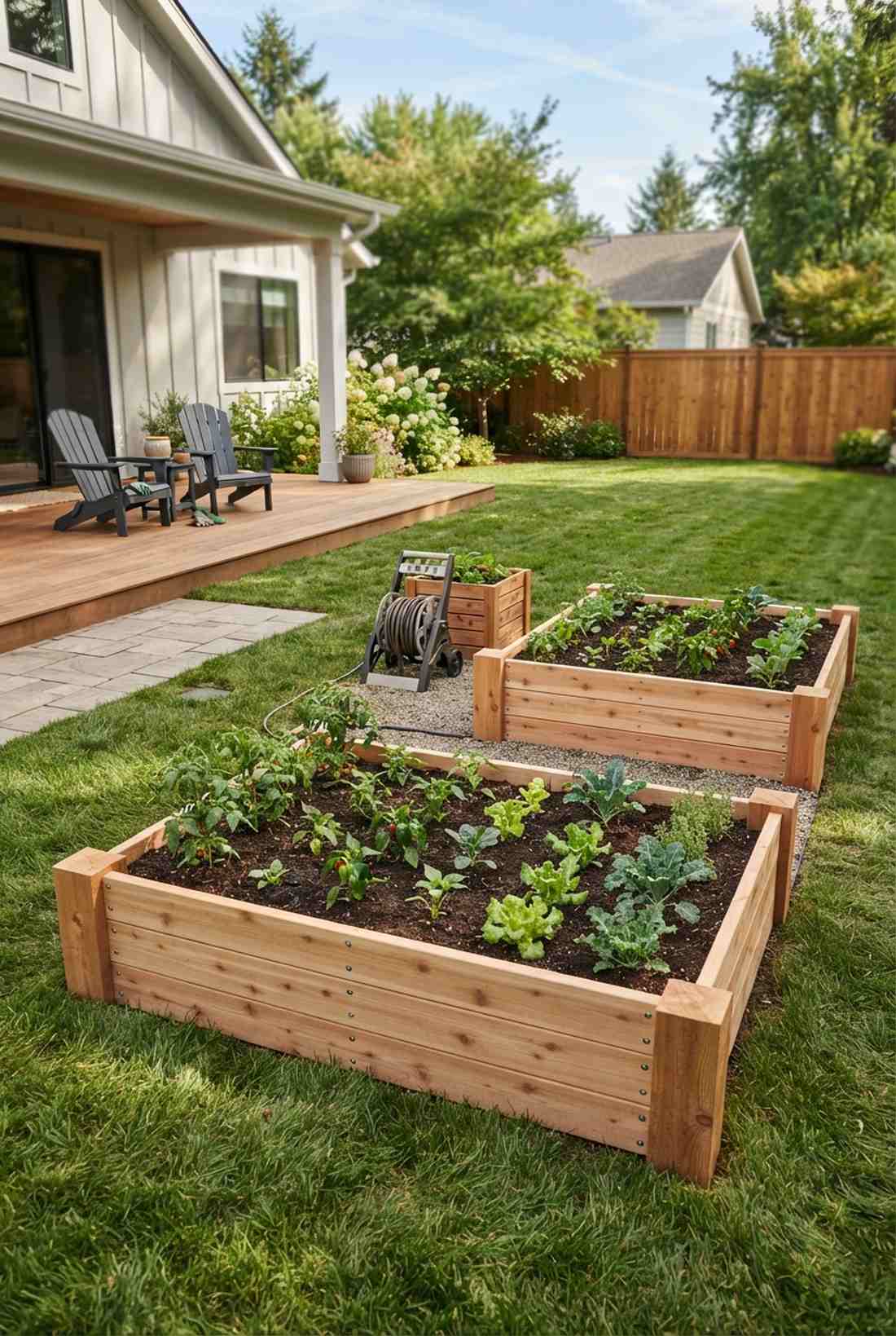 standard 4x8 cedar frame