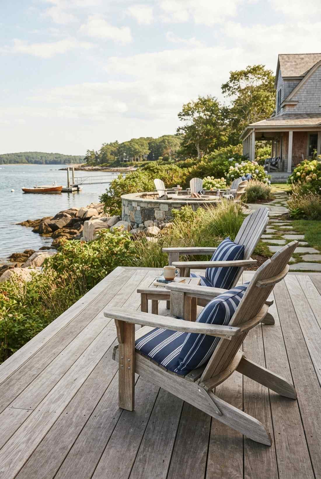 teak adirondack chairs