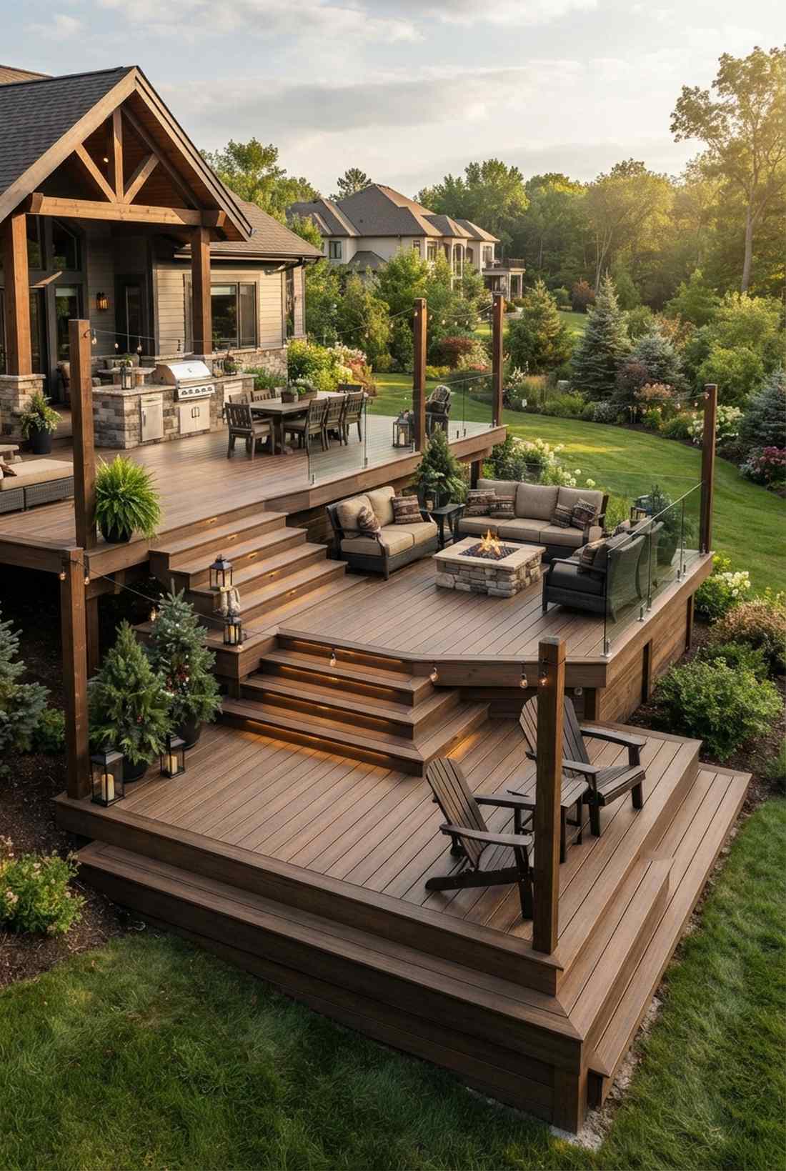 three tier entertainment oasis
