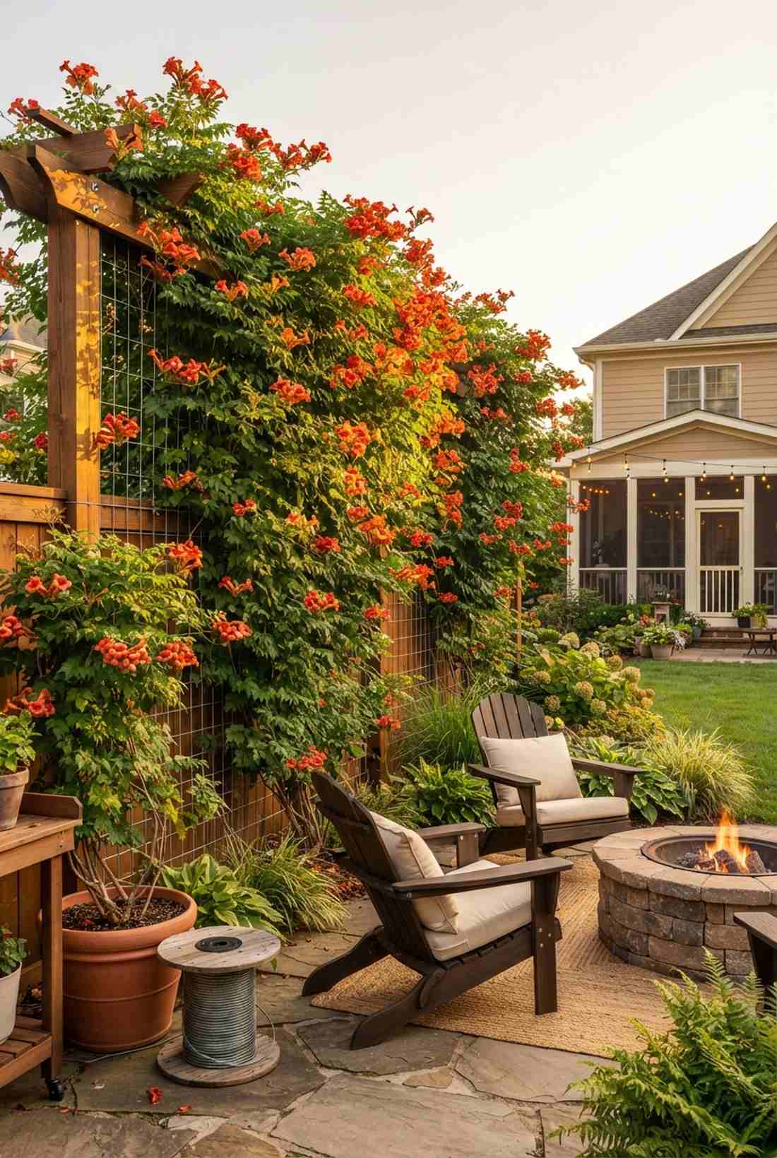 trumpet vine