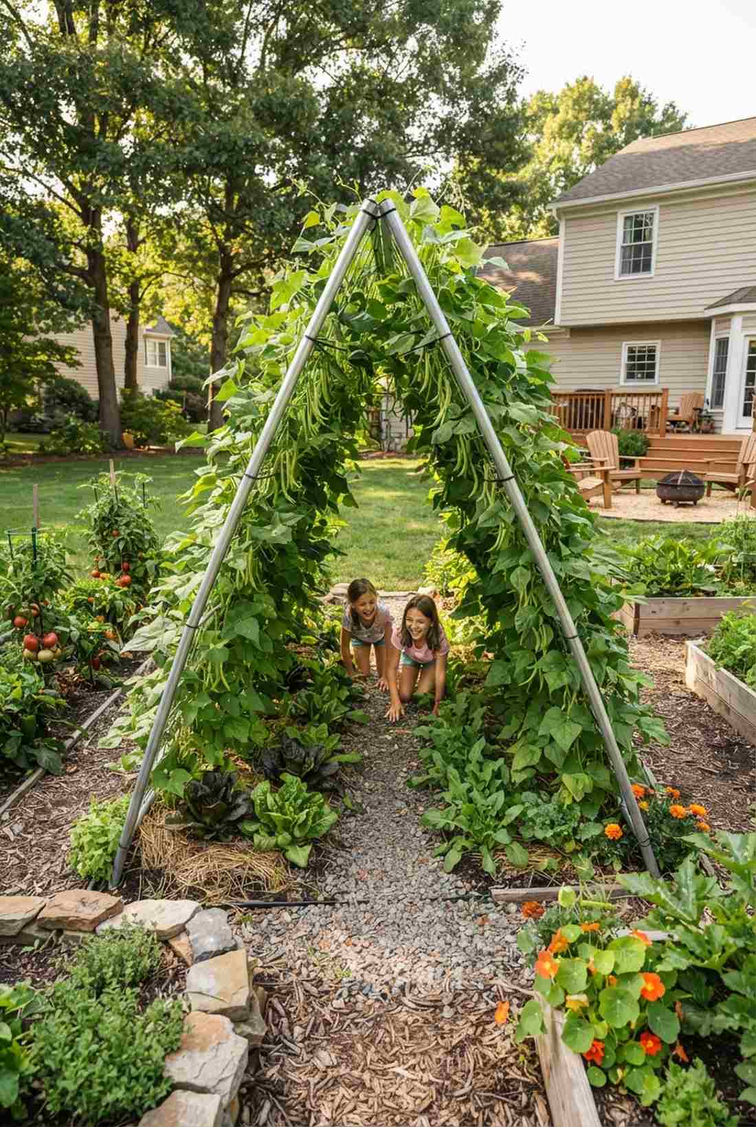 a frame tunnel